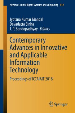 Contemporary Advances in Innovative and Applicable Information Technology (eBook, PDF)