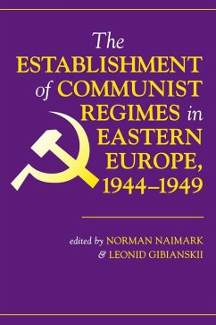 Cover The Establishment Of Communist Regimes In Eastern Europe, 1944-1949 (eBook, ePUB)