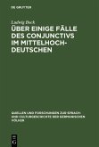 Über einige Fälle des Conjunctivs im Mittelhochdeutschen (eBook, PDF)