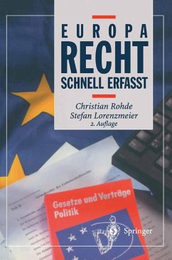 Europarecht (eBook, PDF) - Lorenzmeier, Stefan; Rohde, Christian