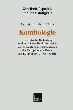 Komitologie (eBook, PDF) - Töller, Annette Elisabeth