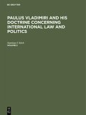 Paulus Vladimiri and his doctrine concerning international law and politics (eBook, PDF)