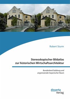 Stereoskopischer Bildatlas zur historischen Wirtschaftsarchitektur. Bundesland Salzburg und angrenzender bayerischer Raum - Sturm, Robert