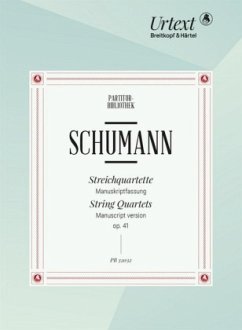 Cover Streichquartette op. 41 -Manuskriptfassung-