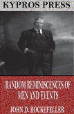 Random Reminiscences of Men and Events (eBook, ePUB)