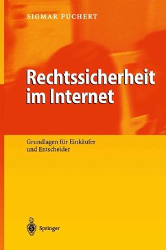 Cover Rechtssicherheit im Internet (eBook, PDF)