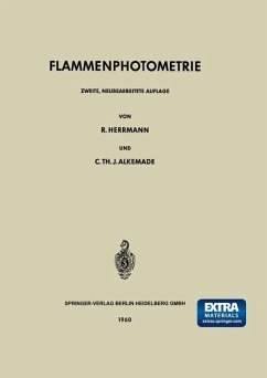 Flammenphotometrie (eBook, PDF) - Herrmann, Roland; Alkemade, Cornelis T. J.