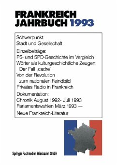 Cover Frankreich-Jahrbuch 1993 (eBook, PDF)