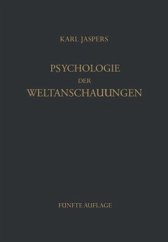 Cover Psychologie der Weltanschauungen (eBook, PDF)