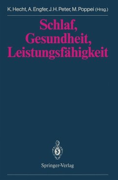 Cover Schlaf, Gesundheit, Leistungsfähigkeit (eBook, PDF)