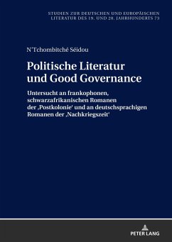 Politische Literatur und Good Governance - Séidou, N¿Tchombitché