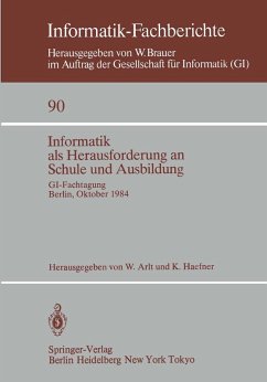 Informatik als Herausforderung an Schule und Ausbildung (eBook, PDF)