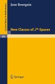 New Classes of Lp-Spaces (eBook, PDF)
