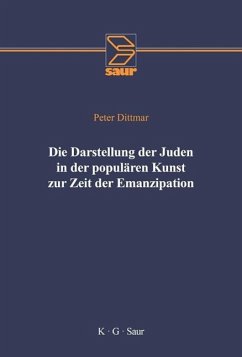 Cover Die Darstellung der Juden in der populären Kunst zur Zeit der Emanzipation (eBook, PDF)
