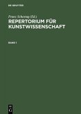 Repertorium für Kunstwissenschaft. Band 1 (eBook, PDF) Repertorium für Kunstwissenschaft. Band 1 (eBook, PDF)