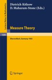 Measure Theory Oberwolfach 1983 (eBook, PDF)