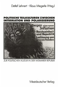 Cover Politische Teilkulturen zwischen Integration und Polarisierung (eBook, PDF)