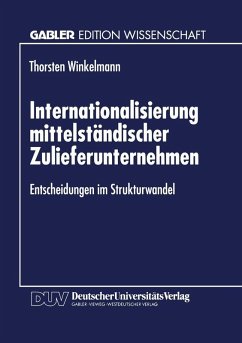 Cover Internationalisierung mittelständischer Zulieferunternehmen (eBook, PDF)