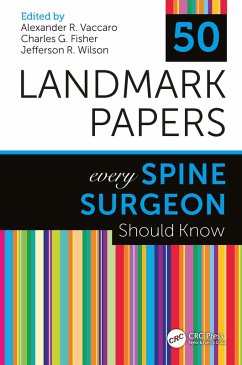 Cover 50 Landmark Papers Every Spine Surgeon Should Know (eBook, ePUB)