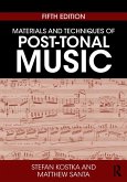 Materials and Techniques of Post-Tonal Music (eBook, ePUB)