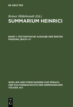 Cover Textkritische Ausgabe der ersten Fassung, Buch I-X (eBook, PDF)