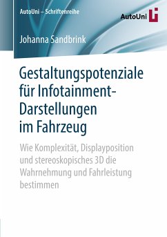 Gestaltungspotenziale für Infotainment-Darstellungen im Fahrzeug (eBook, PDF) - Sandbrink, Johanna