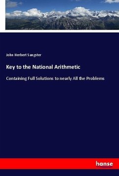 Key to the National Arithmetic - Sangster, John Herbert
