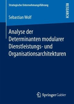 Analyse der Determinanten modularer Dienstleistungs- und Organisationsarchitekturen - Wolf, Sebastian