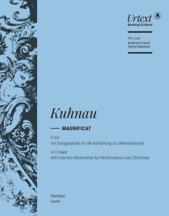 Cover Magnificat C-Dur (mit Einlagesätzen für die Aufführung zur Weihnachtszeit)