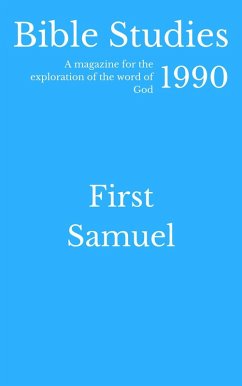 Bible Studies 1990 - First Samuel (eBook, ePUB) - Press, Hayes