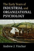 Early Years of Industrial and Organizational Psychology (eBook, PDF)