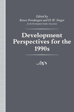 Development Perspectives for the 1990s (eBook, PDF) - Singer, H. W.; Prendergast, Renee