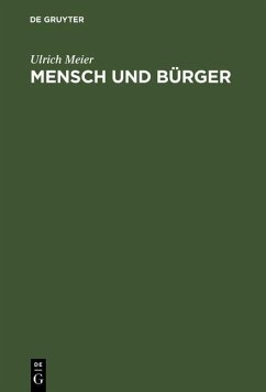 Cover Mensch und Bürger (eBook, PDF)