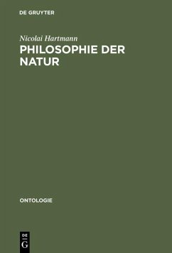 Philosophie der Natur (eBook, PDF) - Hartmann, Nicolai