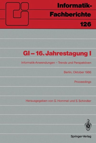 GI-16.Jahrestagung I (eBook, PDF)