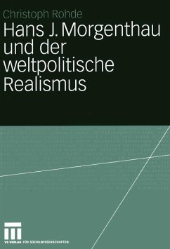 Cover Hans J. Morgenthau und der weltpolitische Realismus (eBook, PDF)