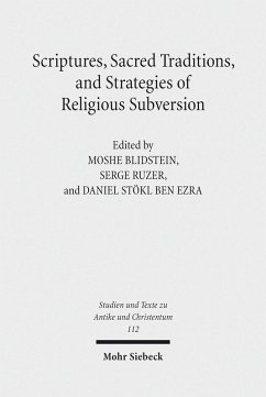Cover Scriptures, Sacred Traditions, and Strategies of Religious Subversion (eBook, PDF)