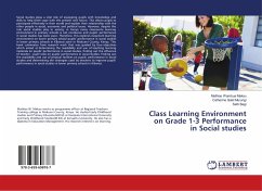 Class Learning Environment on Grade 1-3 Performance in Social studies - Makau, Mathias Wambua;Murungi, Catherine Gakii;Begi, Seth