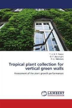 Tropical plant collection for vertical green walls - Perera, T. A. N. T.;Jayasinghe, G. Y.;Halwatura, R. U.