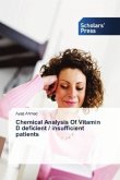 Chemical Analysis Of Vitamin D deficient / insufficient patients
