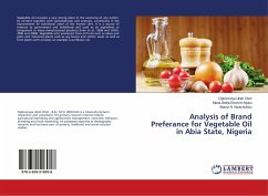 Analysis of Brand Preferance for Vegetable Oil in Abia State, Nigeria