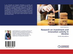 Research on investment and innovation activity in Ukraine