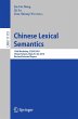 Chinese Lexical Semantics - Bild 1