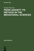 From Anxiety to Method in the Behavioral Sciences (eBook, PDF)
