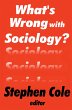 What's Wrong with Sociology? (eBook,... - Bild 1