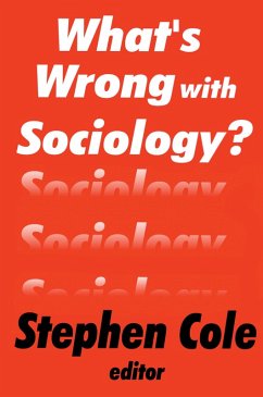 Cover What's Wrong with Sociology? (eBook, PDF)