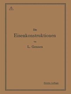 Die Eisenkonstruktionen (eBook, PDF) - Geusen, Leonhard