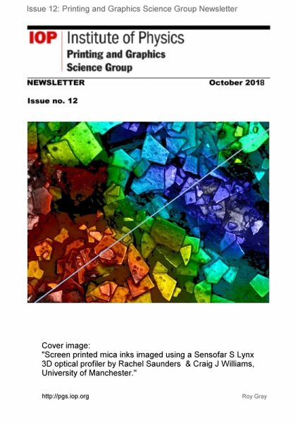 Issue #12 Printing and Graphics Science Group Newsletter (Printing and Graphics Science Group Newsletters, #7) (eBook, ePUB)