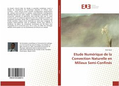 Cover Etude Numérique de la Convection Naturelle en Milieux Semi-Confinés