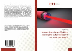 Interactions Laser-Matière en régime subpicosecond sur couches mince - Douti, Dam-Bé